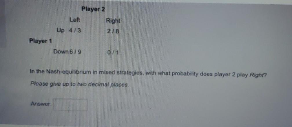 Player 2 Left Right Up 473 28 Player 1 Down 6/9