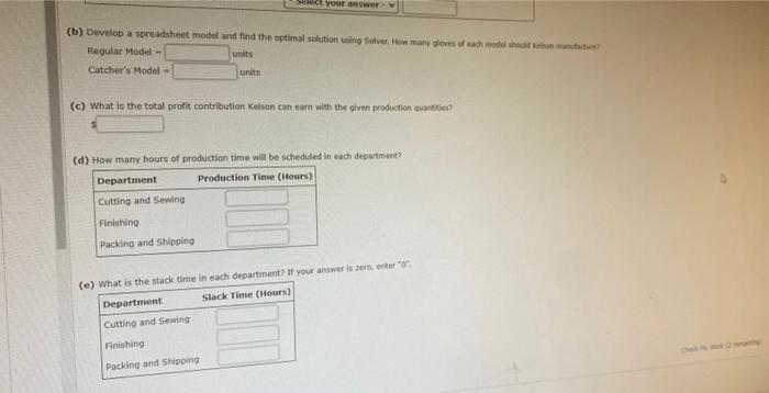 Kelson Sporting Equipment Inc makes two different