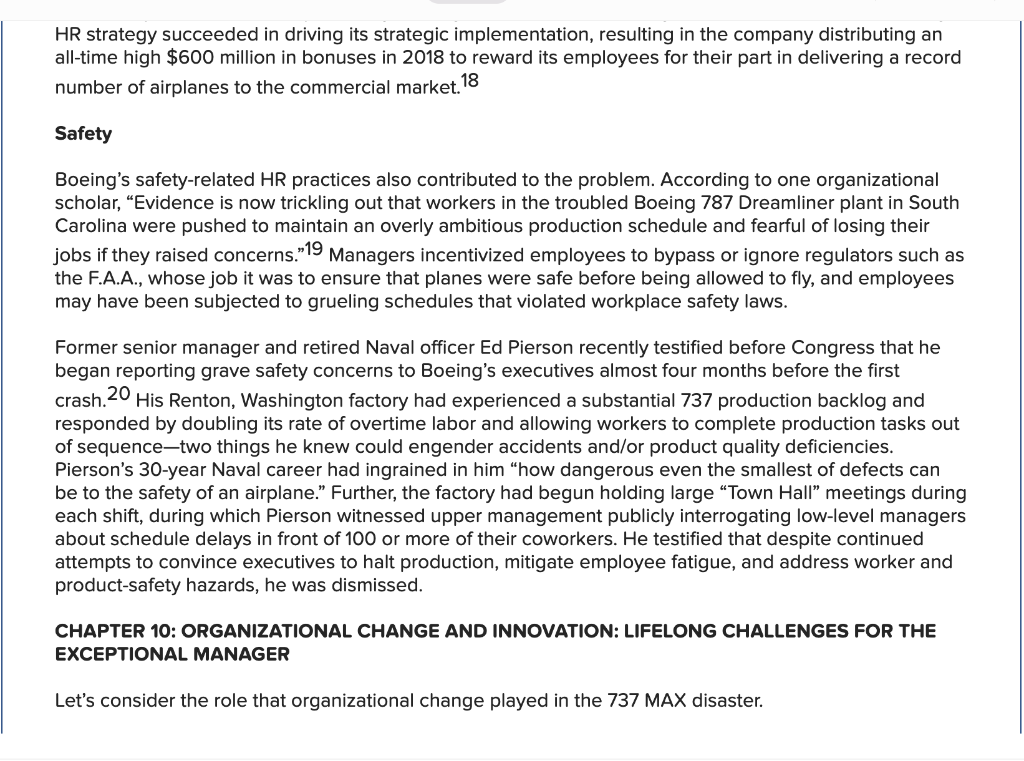 Requirea information Boeing Continuing Case-Part