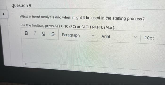 What is trend analysis and when might it be used