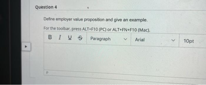 Define employer value proposition and give an