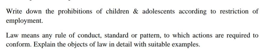 Answer these two properly. Write down the