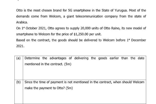 Otto is the most chosen brand for 5G smartphone