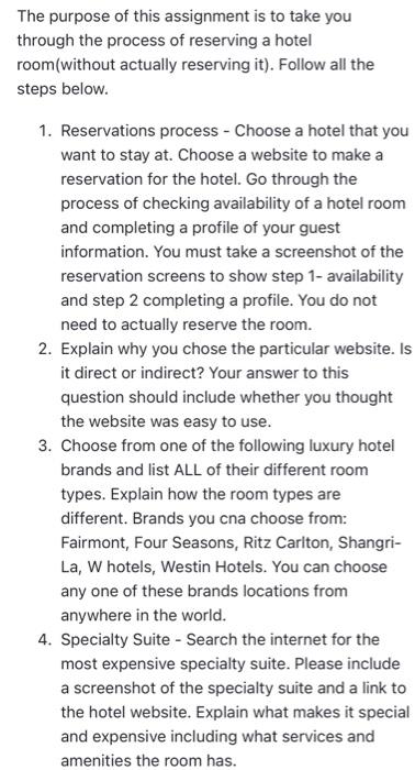 help me out The purpose of this assignment is to