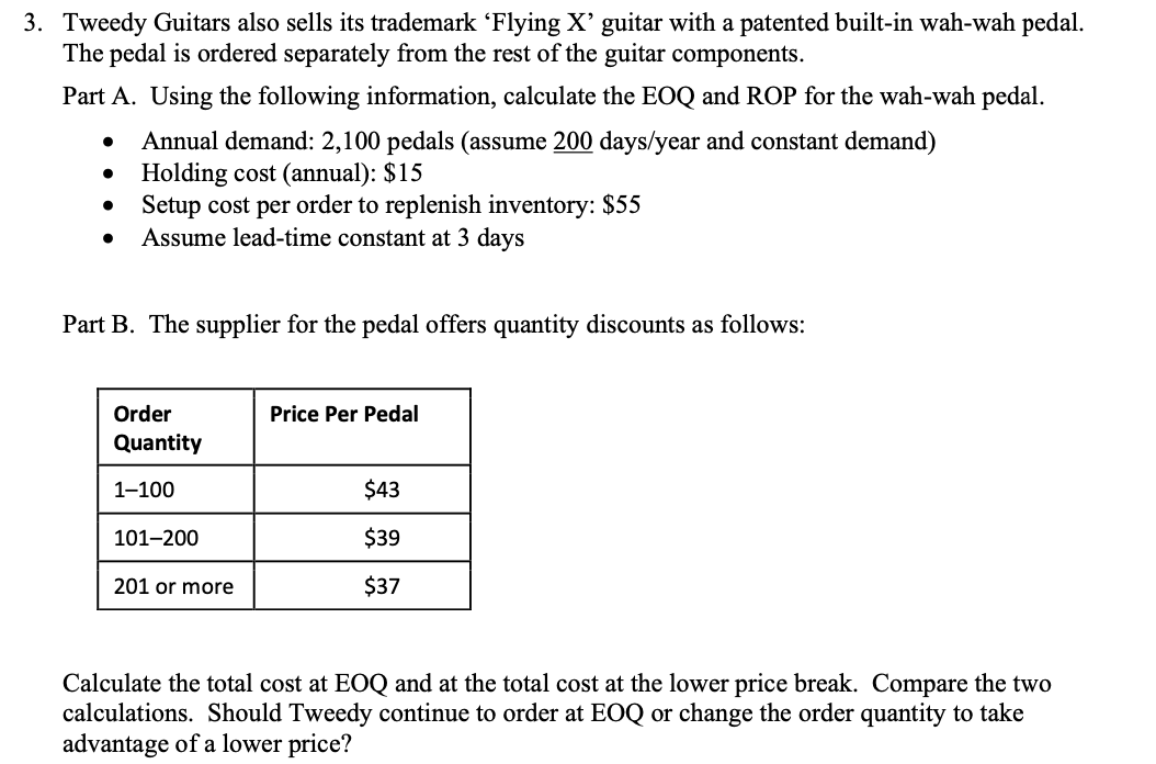 1. Tweedy Guitars of St. Louis, MO. is a