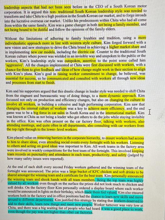 Please note: this is a simulated case study so