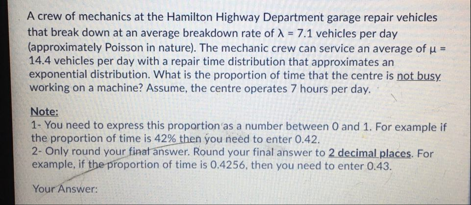 A crew of mechanics at the Hamilton Highway