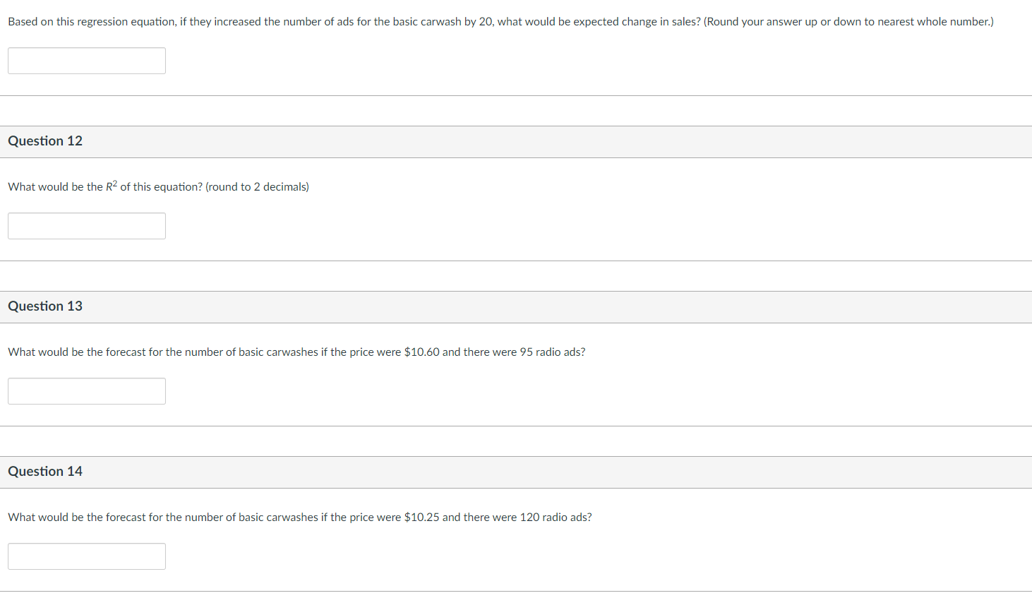 Based on this regression equation, if they