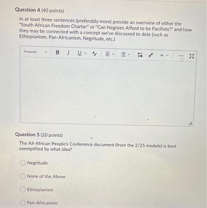 This not management history Question 4 (40