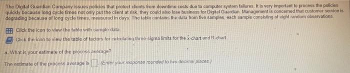 there are 5 parts to the question but they are