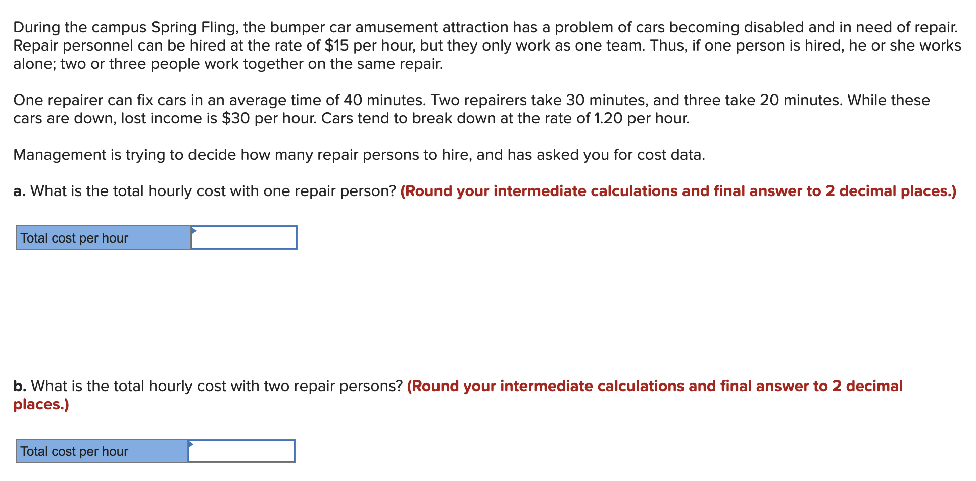 During the campus Spring Fling, the bumper car
