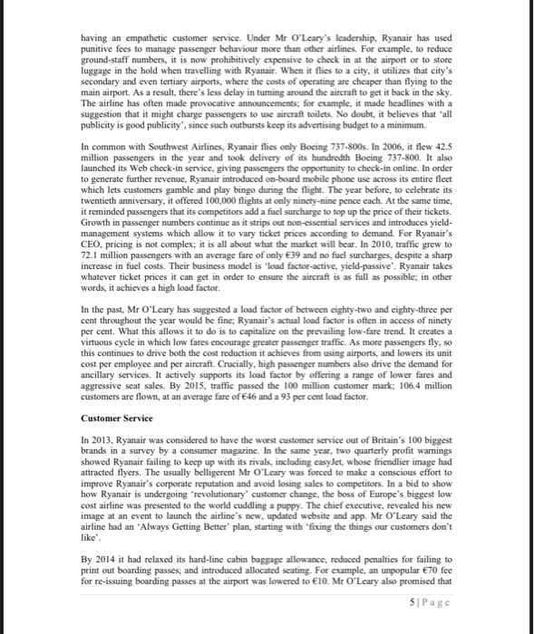 4 Study and critically evaluate the strategies of