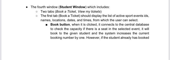 i'd like you to please do the following window