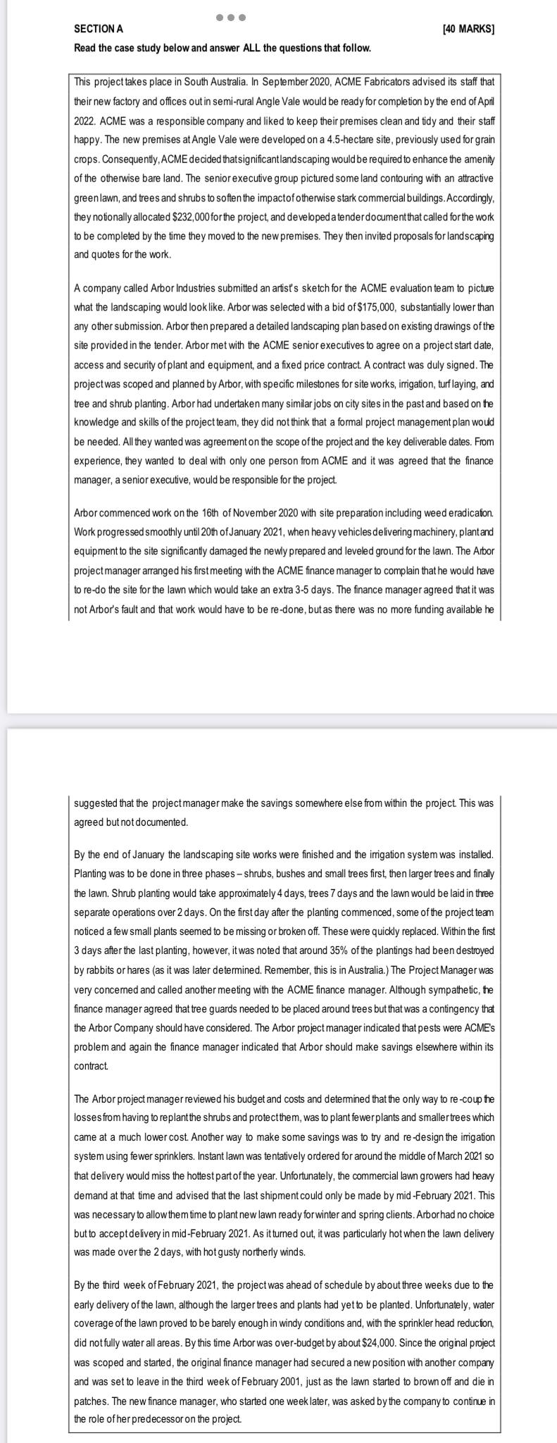 Critically discuss the impact of project risks