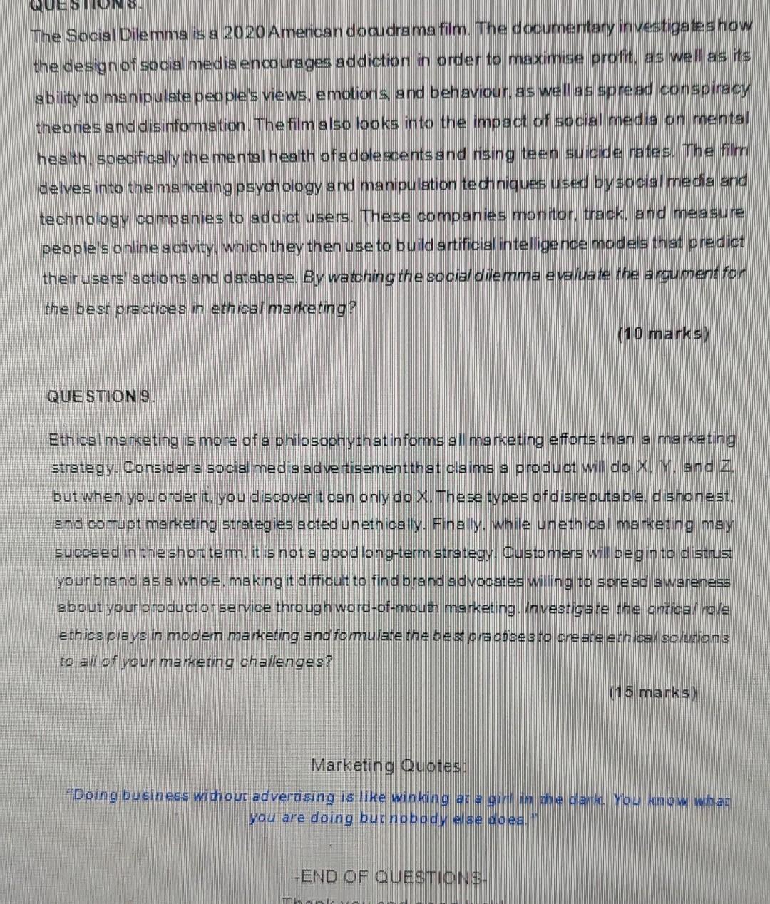 The Social Dilemms is a 2020 American docudrama