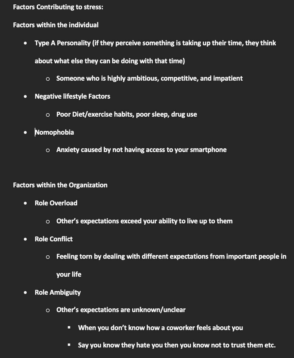 Think about the individual (and the