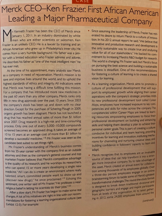 Describe the strategy that Ken Franzier has