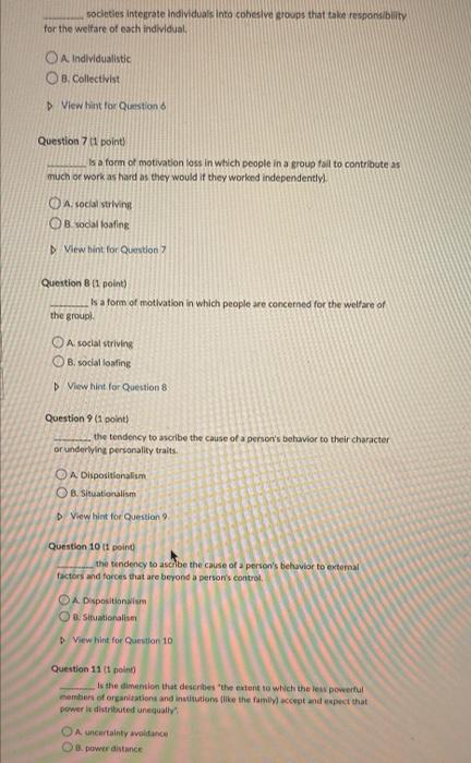 societies integrate Individuals into cohesive