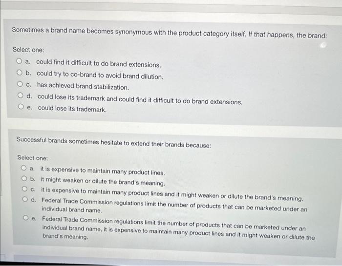 Sometimes a brand name becomes synonymous with