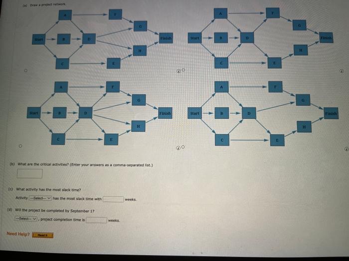 please show work and answer a,b,c and d please