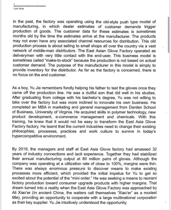 GLOBAL BUSINESS STRATEGY 1. How do potential