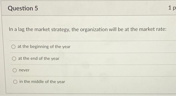 Question 4 1 pts Most merit increase guidelines
