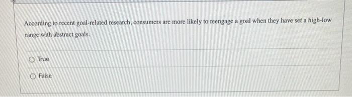 According to recent goal-related research,