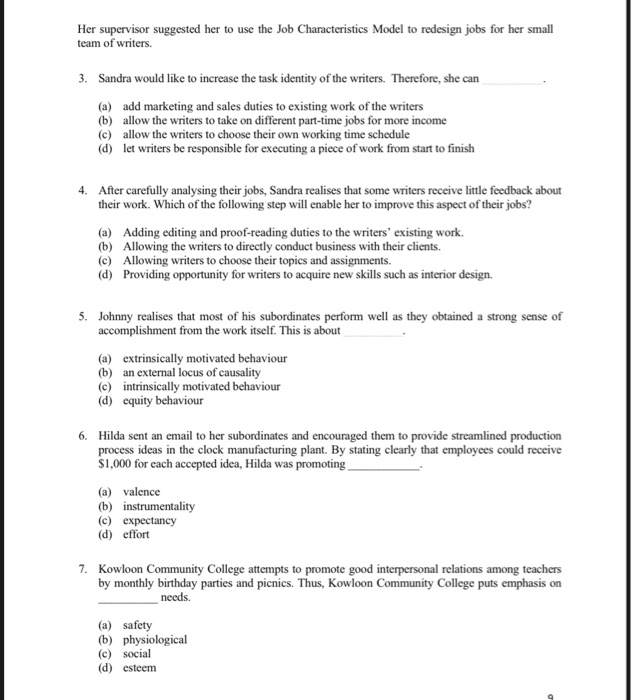 Her supervisor suggested her to use the Job