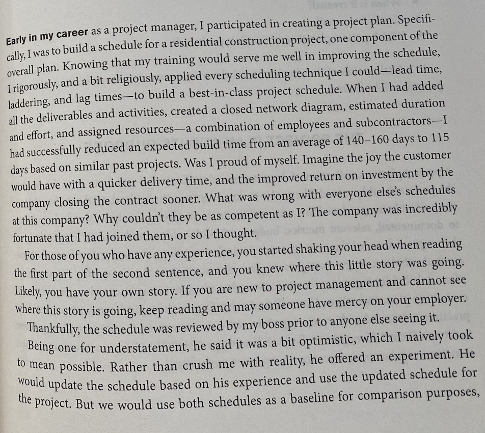 According to Chapter 6, write in your own words