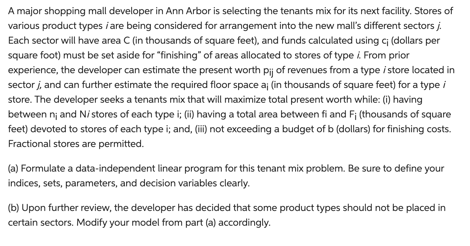 A major shopping mall developer in Ann Arbor is