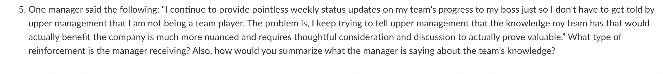 You are a manager at XYZ Corporation, a company