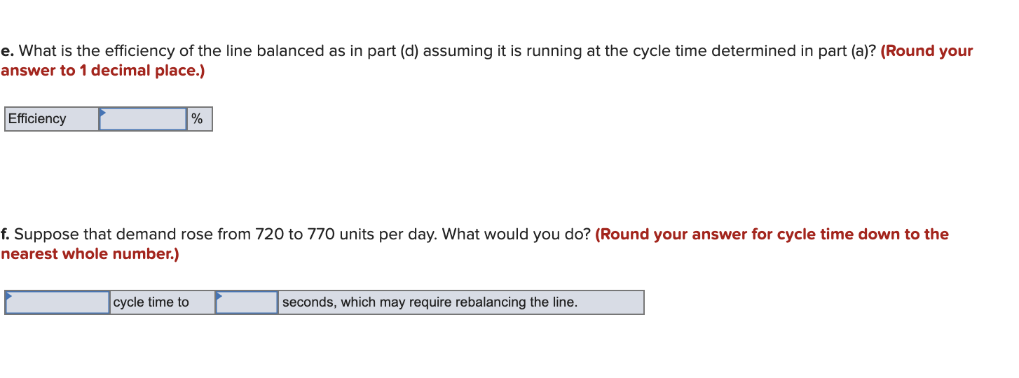 The following tasks are to be performed on an