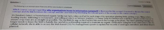 The following is an excerpt taken from one of the