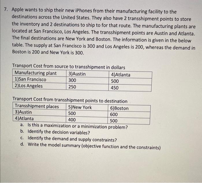 Apple wants to ship their new iPhones from their