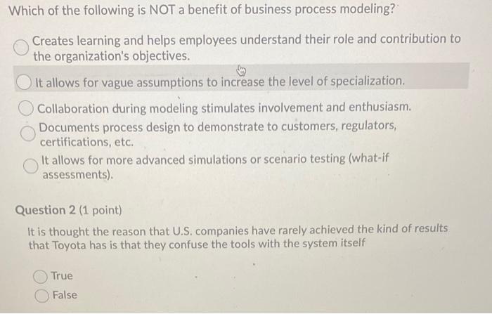 Which of the following is NOT a benefit of