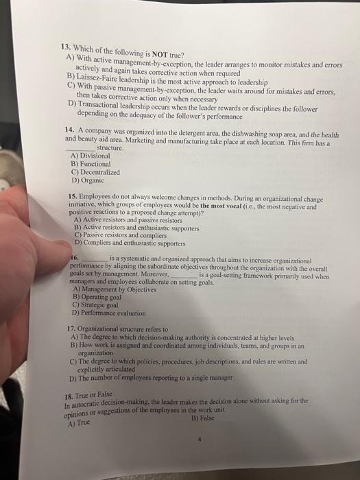 19. refers to the degree to which organization's