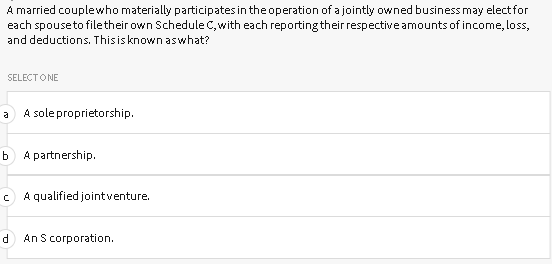 Please answer this question: A married couplewho