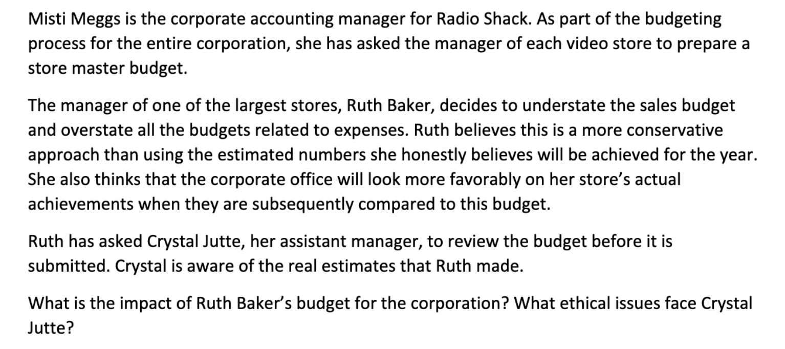 Misti Meggs is the corporate accounting manager