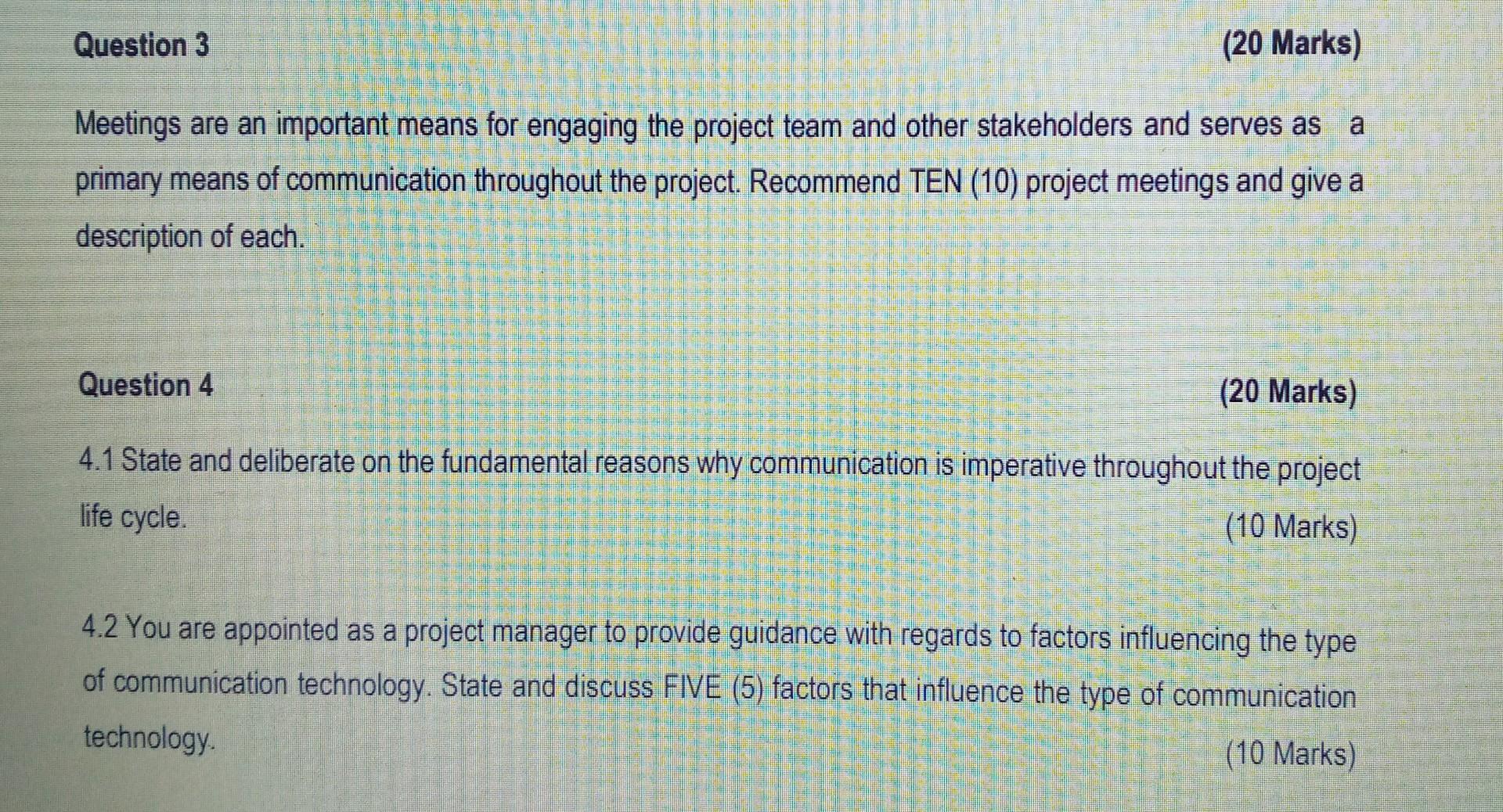 Meetings are an important means for engaging the