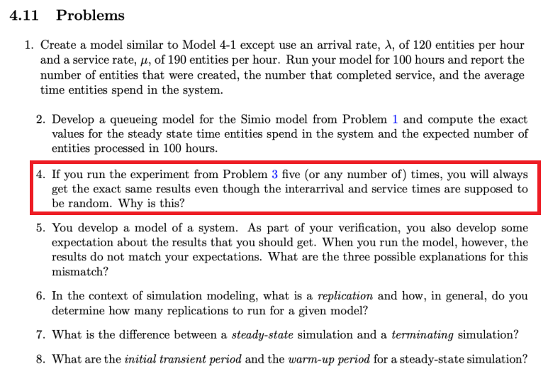Answer questions number 4, 5, 6, 7, and 8 that