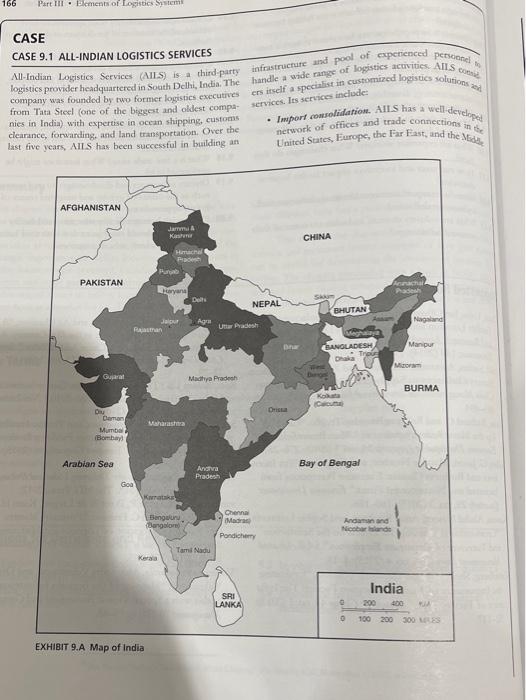 could you answer 3,6,7 166 Part II. Elements of
