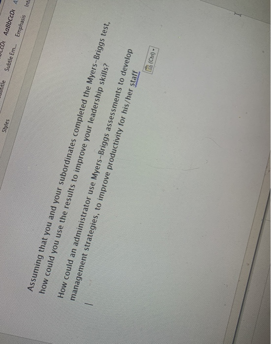 title Styles LcDc AaBBCCDA Subtle Em... Emphasis