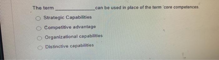 The term can be used in place of the term 'core