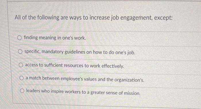 Question 34 When one full-time job is assigned to