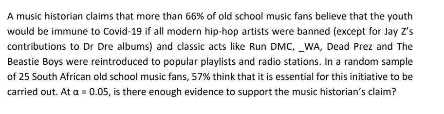 A music historian claims that more than 66% of