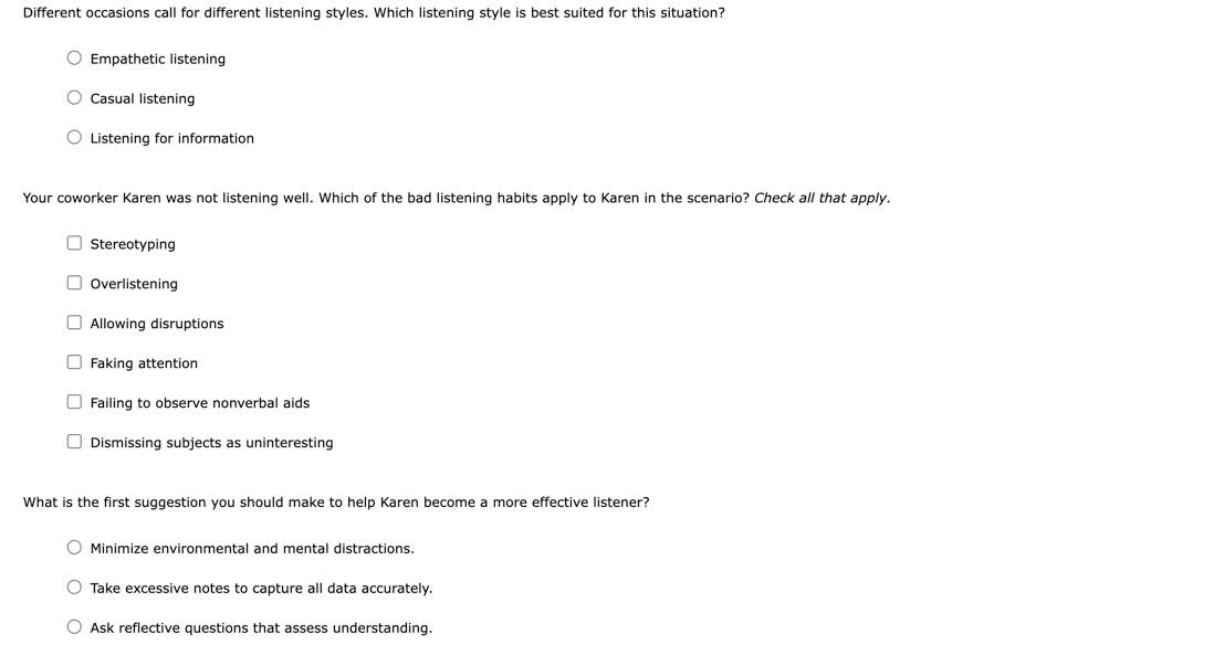 You are meeting with your coworkers and