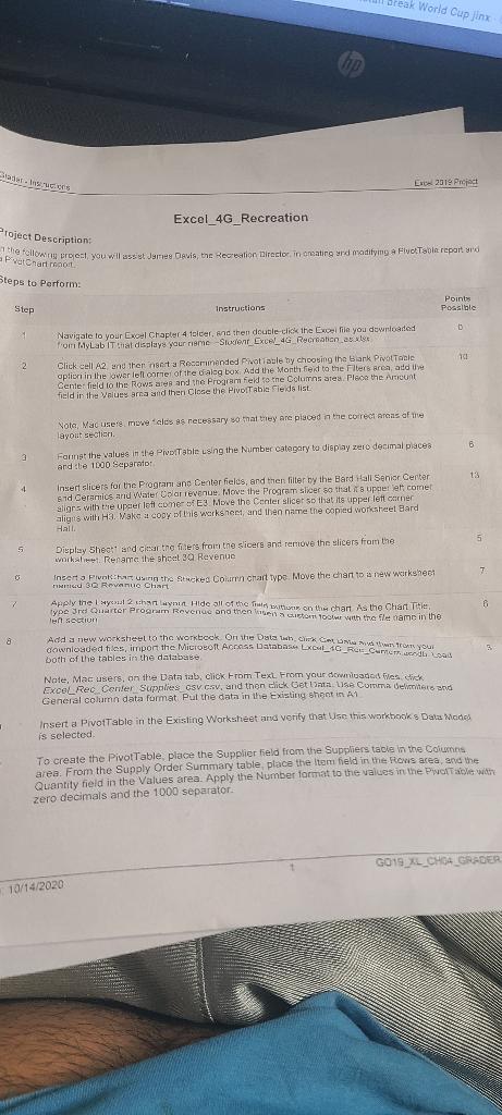 3 96 der - instructions Excel 2010 Pro Paints