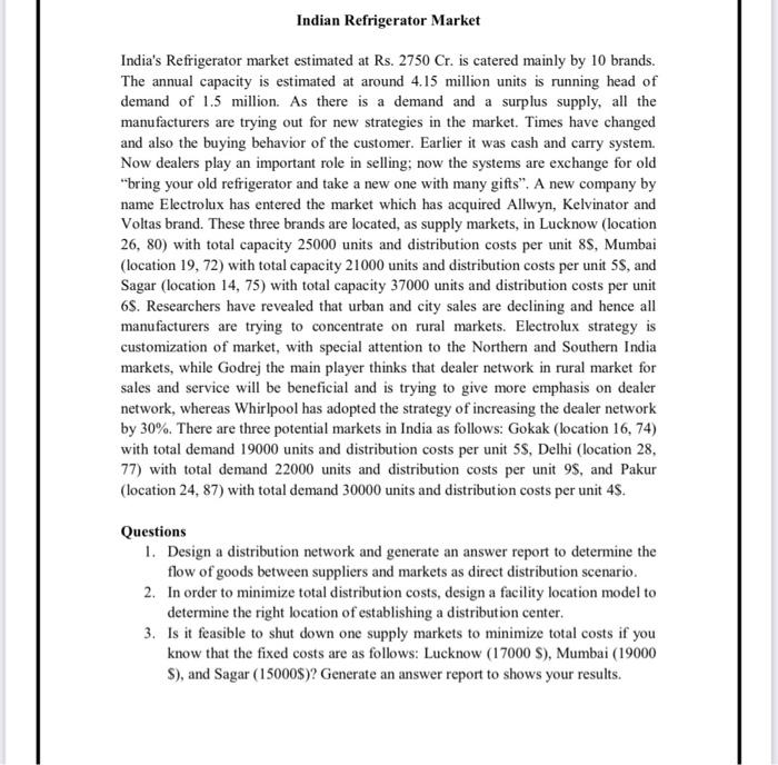 answer sholud be answerd in excel sheet Indian