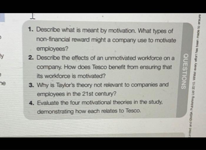 Organization behavior case study please solve the