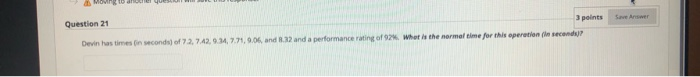 3 points Question 21 seconds) Devinhas times in